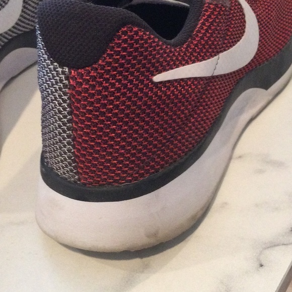 Nike Men's Red and Brown woven sneakers, 9 - Picture 8 of 8